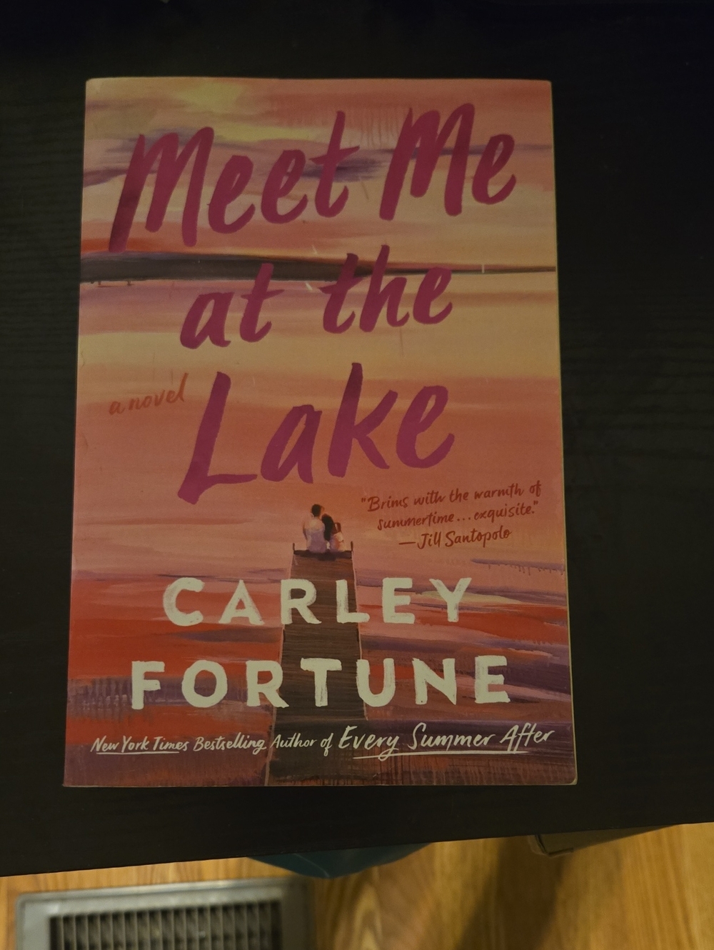 Meet Me at the Lake - Pink/Peach Cover Novel